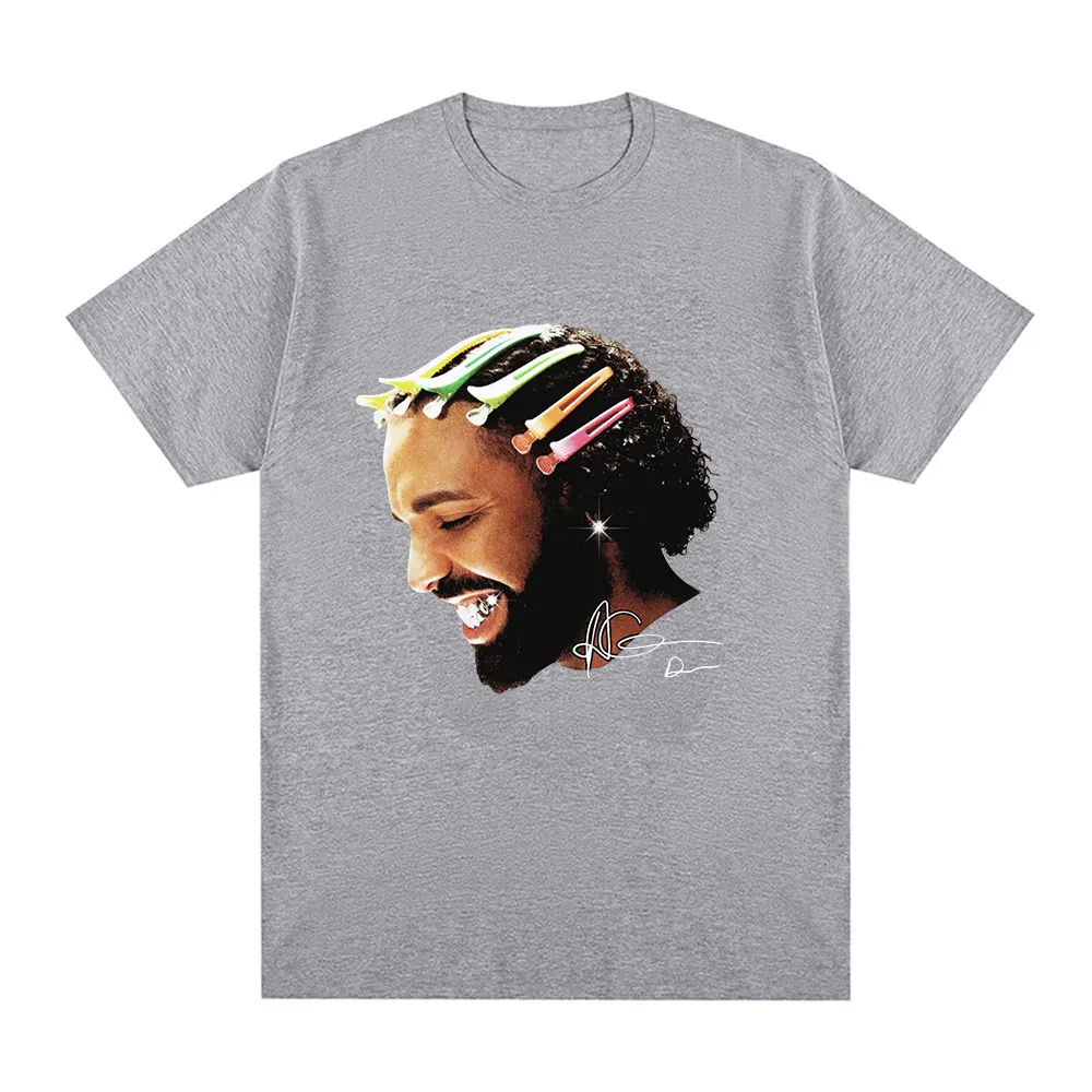 Drake T-Shirt where fandom imagery is visible