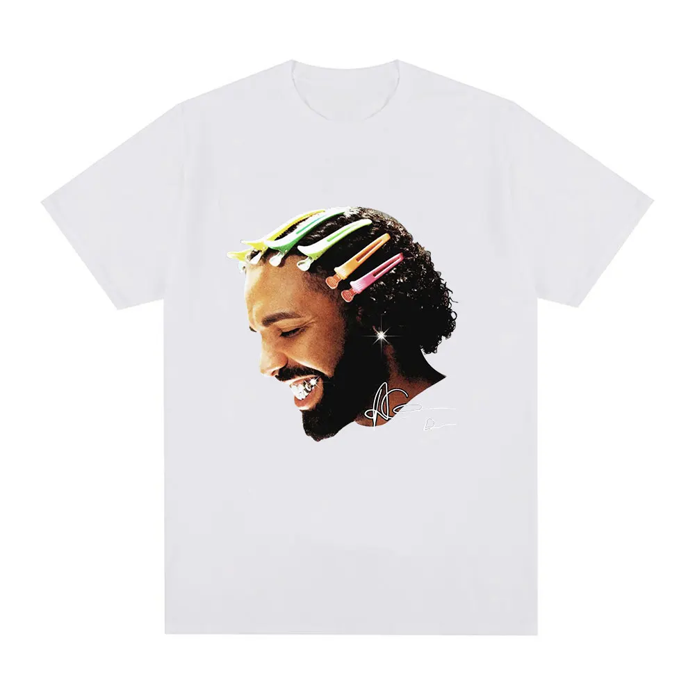 Drake T-Shirt where fandom imagery is visible